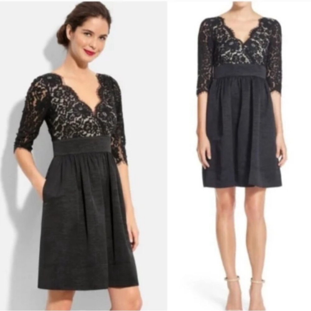 Elegant Black Lace Dress